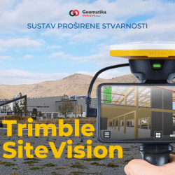Trimble SiteVision sustav proširene stvarnosti