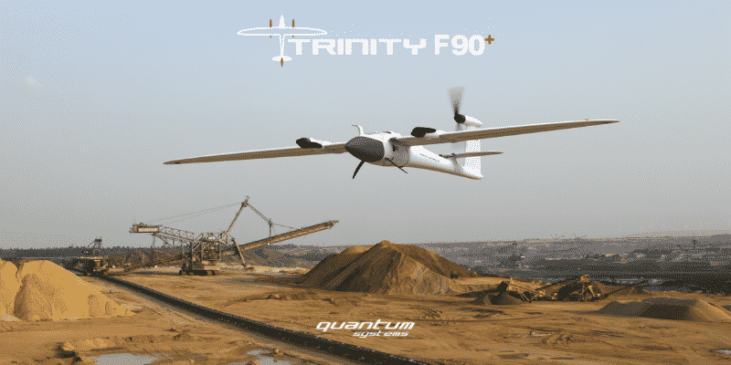 Profesionalni VTOL dron Trinity F90+