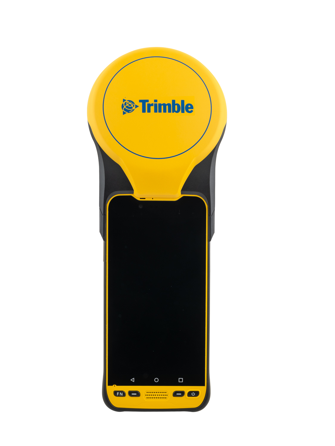 trimble tdc650 handheld prednja strana crni ekran