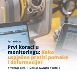 [RADIONICA] Prvi koraci u monitoringu: Kako uspješno pratiti pomake i deformacije